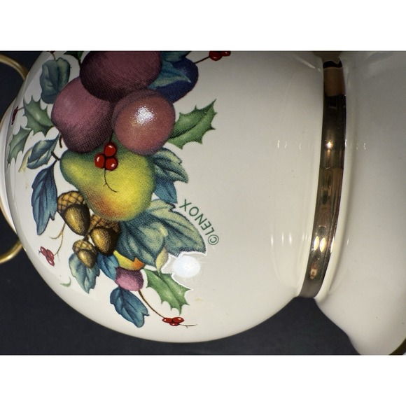 Lenox Holiday Tartan Table Candle Tea Light Lamp Shade Holly Christmas Plaid - Picture 9 of 9